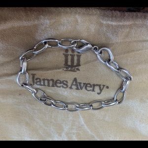COPY - James Avery Silver Changable Charm Bracelet